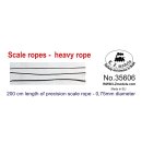 scale ropes - heavy rope 0,6mm dia