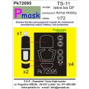 1:72 Pmask PZL TS-11 Iskra canopy and wheel paint mask (...