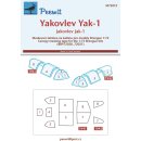 1:72 Peewit Yakovlev Yak-1 ( for  Brengun kits)