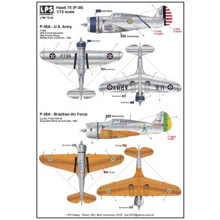 Curtiss Hawk 75 (P-36A) U.S.Army and B…