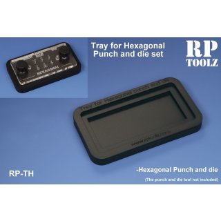 Tray for Hexagonal Punch and die