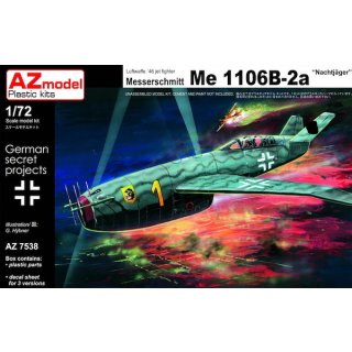 1/72 AZ model Messerschmitt Me-1106B-2a Night Fighter