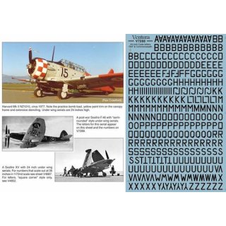 24 inch letters for RAF, RN, RAAF, RCA…