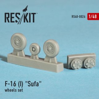 1/48 ResKit General-Dynamics F-16I ""Sufa"" wheels set