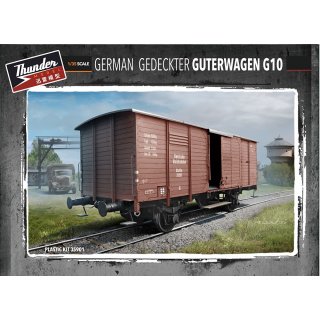 1:35 Thunder Models German Gedeckter Güterwagen G10