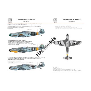 "Messerschmitt Bf-109G-14 (W0+58; Black…"