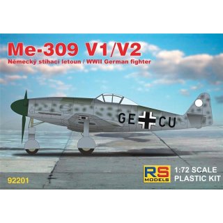 1/72 RS Models Messerschmitt Me-309V-1 and Me 309V-2
