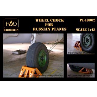 Wheel chock for Russian airplanes (MiG…