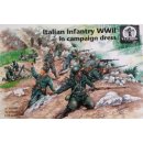 Italian Infantry WWII in campaign dres