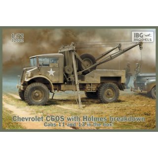1/72 Chevrolet C60S with Holmes Breakdown Allied/British WWII