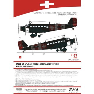 Junkers Ju-52/3m bomber Switzerland (n…