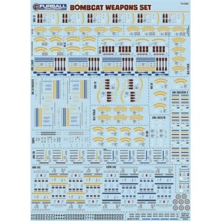"""Bombcat Weapons Set"" contains all the…"