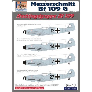 Messerschmitt Bf-109G NJGr Messerschmi…