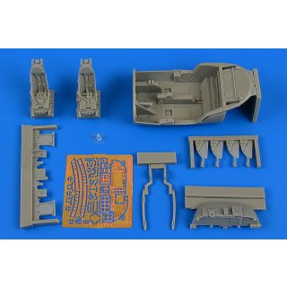 1:48 A-37B Dragonfly cockpit set for Trumpete