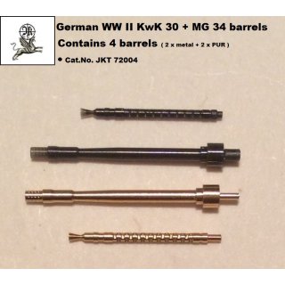 German WWII KwK 30 + MG 34 barrel ( 2 …