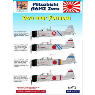 Mitsubishi A6M2 Zero over Formosa, P…