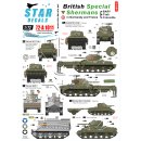 British Special Shermans. BARV, Crab a…