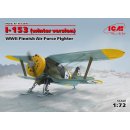 1:72 I-153,WWII Finnish Air Force Fighter winter version