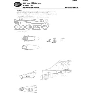 1:72 New Ware Mask McDonnell RF-101A Voodoo BASIC for aircraft canopy, wheels. …