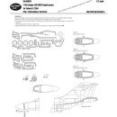 1:72 New Ware Mask McDonnell F-101A Voodoo ADVANCED set for aircraft canopy inc…