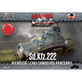 1/72 First to Fight kits Sd.Kfz.222 - German Light Armored Car