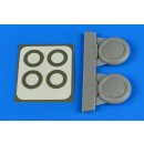 1:48 Gloster Gladiator wheels&paint masks for...