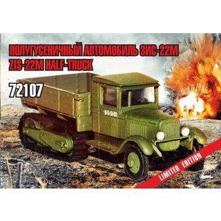 Soviet ZiS-22M Halftrack