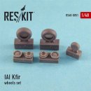 1/48 ResKit IAI C-2/C-7 Kfir wheel set