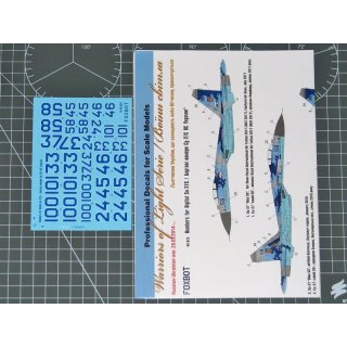 Digital Sukhoi Su-27S Numbers for Acad…