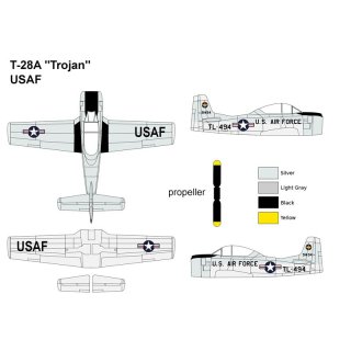 North American T-28A Trojan - USAF