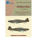 1:72 Peewit Boulton-Paul Defiant Mk.I B scheme camouflage...