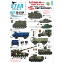 1/35 Star Decals Lebanese Tanks & AFVs #7. Even more...