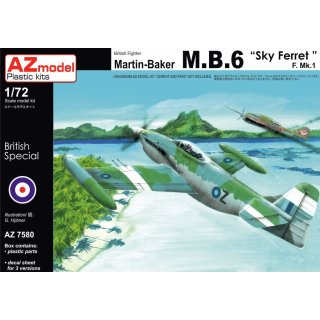 "1/72 AZ Model Martin-Baker MB.6 ""Sky Ferret"""