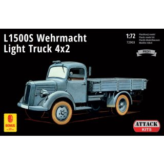 1/72Attack KitsL1500S Wehrmacht Light Truck 4x2. L 1500 A was based on c…