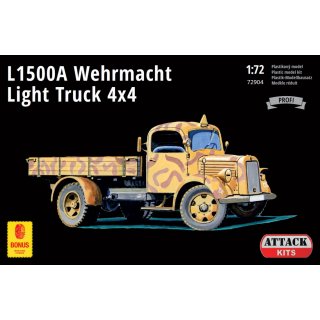 1/72 Attack Kits L1500A Wehrmacht Light Truck 4x4. L 1500 A was based on c…