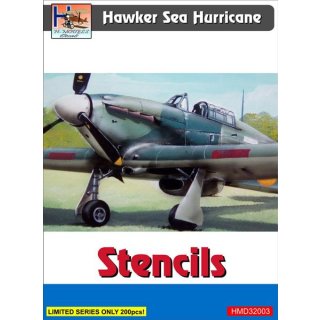 1/32 H-Model Decals Hawker Sea Hurricane stencils (set for 2 a/c) [Mk.IIc]