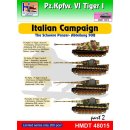 1/48 H-Model Decals Pz.Kpfw.VI Ausf.E/Ausf.H1 Tiger I...