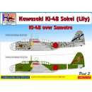 1/72 H-Model Decals Kawasaki Ki-48-II over Sumatra, Pt.3