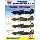 1/72 H-Model Decals Soviet Hawker Hurricanes Mk.I/Mk.II,...