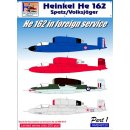1/48 H-Model Decals Heinkel He-162A-2 in Foreign Service,...