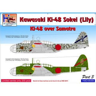 1/48 H-Model Decals Kawasaki Ki-48-Ib/Ki-48-IIb over Sumatra, Pt.3