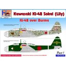 1/48 H-Model Decals Kawasaki Ki-48-Ib/Ki-48-IIb over...