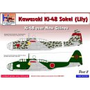 1/48 H-Model Decals Kawasaki Ki-48-Ib/Ki-48-IIb over New...
