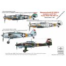 "1/144 HAD Models Messerschmitt Bf-109G-6, Junkers...