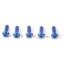 3x10mm Socket Screw / Alum. Blue (5)