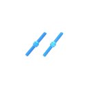 Alum. Turnbuckle Shaft 3x23mm  (2) blue