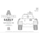 1/35 Takom  Panther Ausf. A early prod. full Interior
