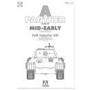 1/35 Takom  Panther Ausf.A mid- early prod. full Interior