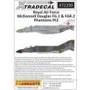 1/72 Xtradecal McDonnell-Douglas FG.1/FGR.2 Phantom Pt.2 (8) FG.1 XV582/B 111 Squadron RAF Leuc…