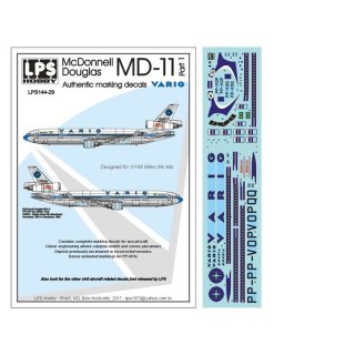 1/144 LPS VARIG (delivery colors) McDonnell-Douglas MD-11